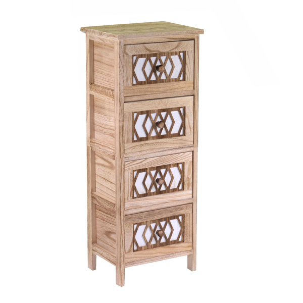 August Grove Tuttle 4 Drawer 30Cm W Chest Of Drawers Wayfair.co.uk
